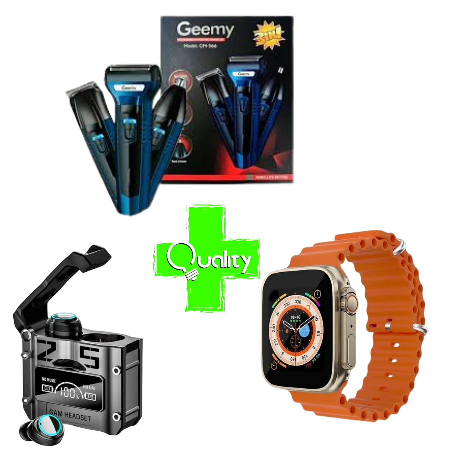 Maquina 595+Audif M25 +Reloj T500 Ultra